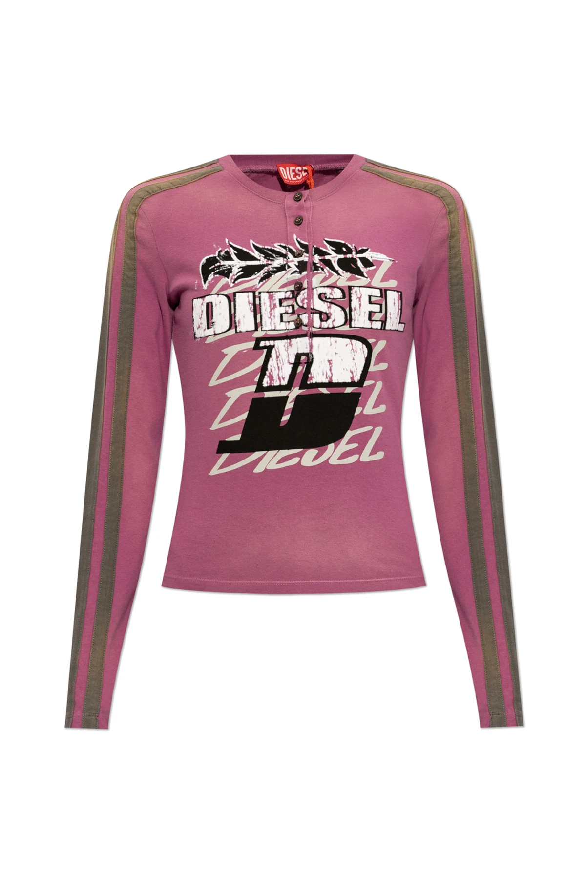 Long sleeve T-shirt 'T-UNCUTIE-STRIPE-LS'