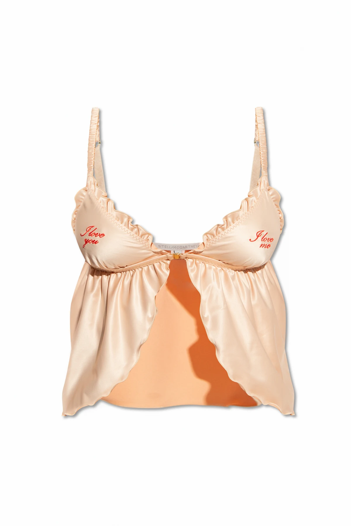 Lingerie top with logo