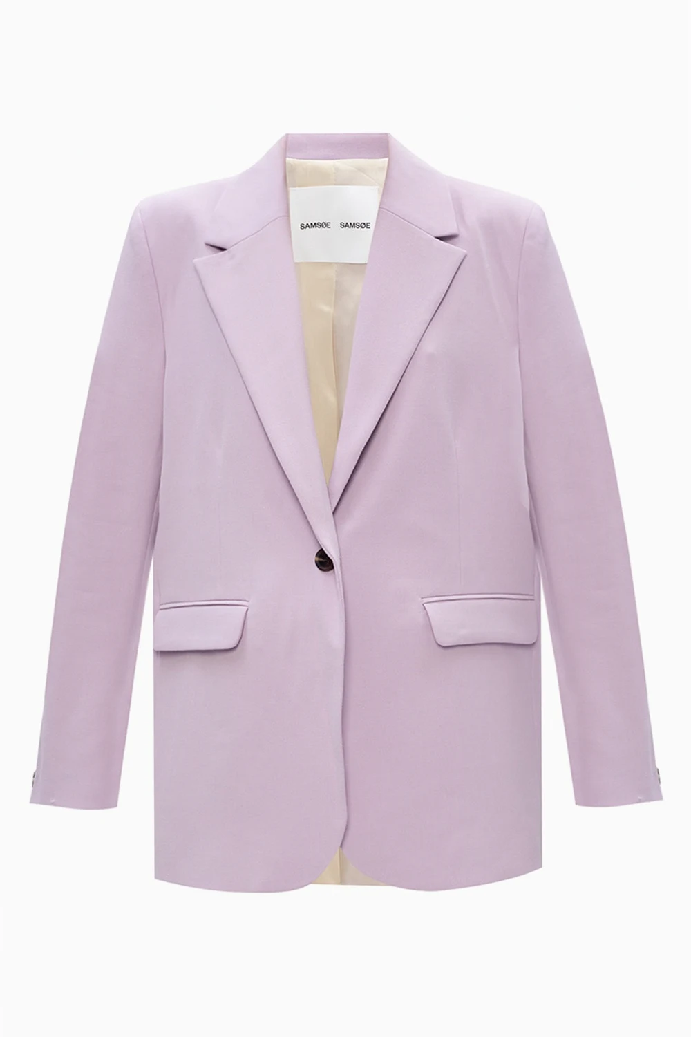 Notch lapel blazer