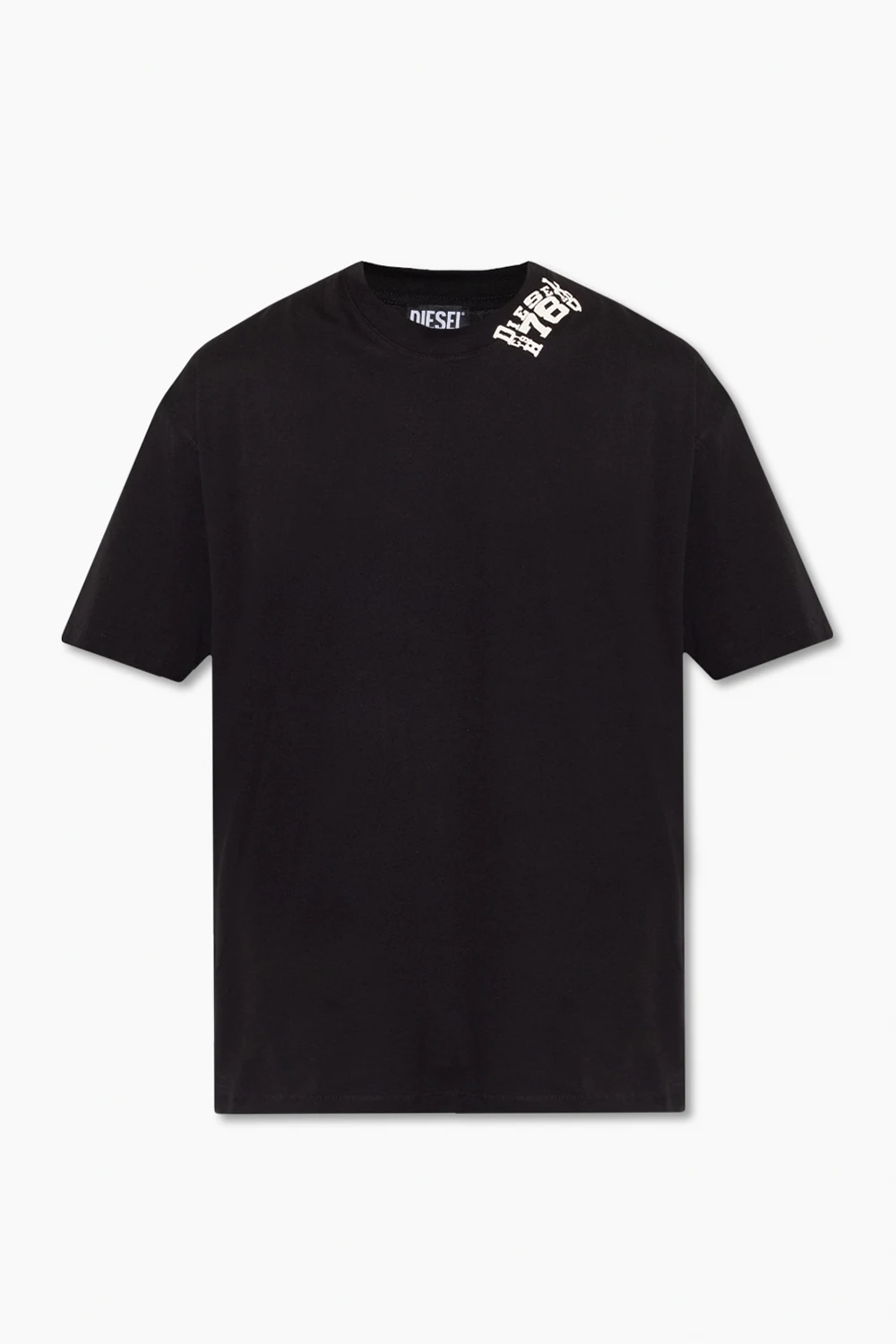 T-shirt z nadrukiem ‘T-WASH’