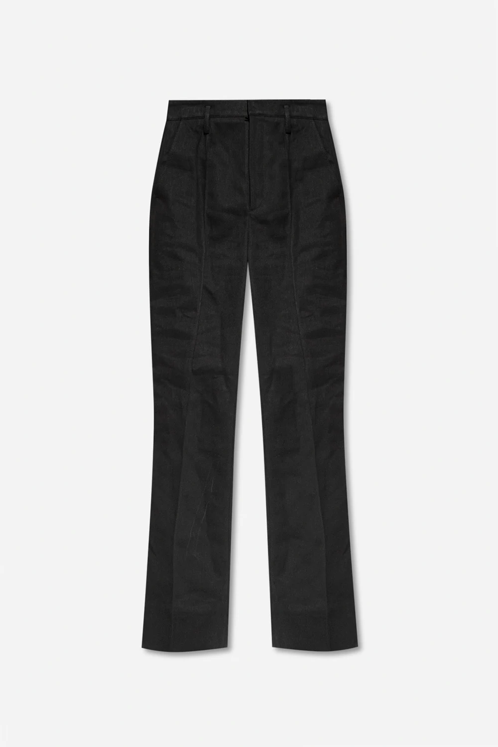 Trousers with slits