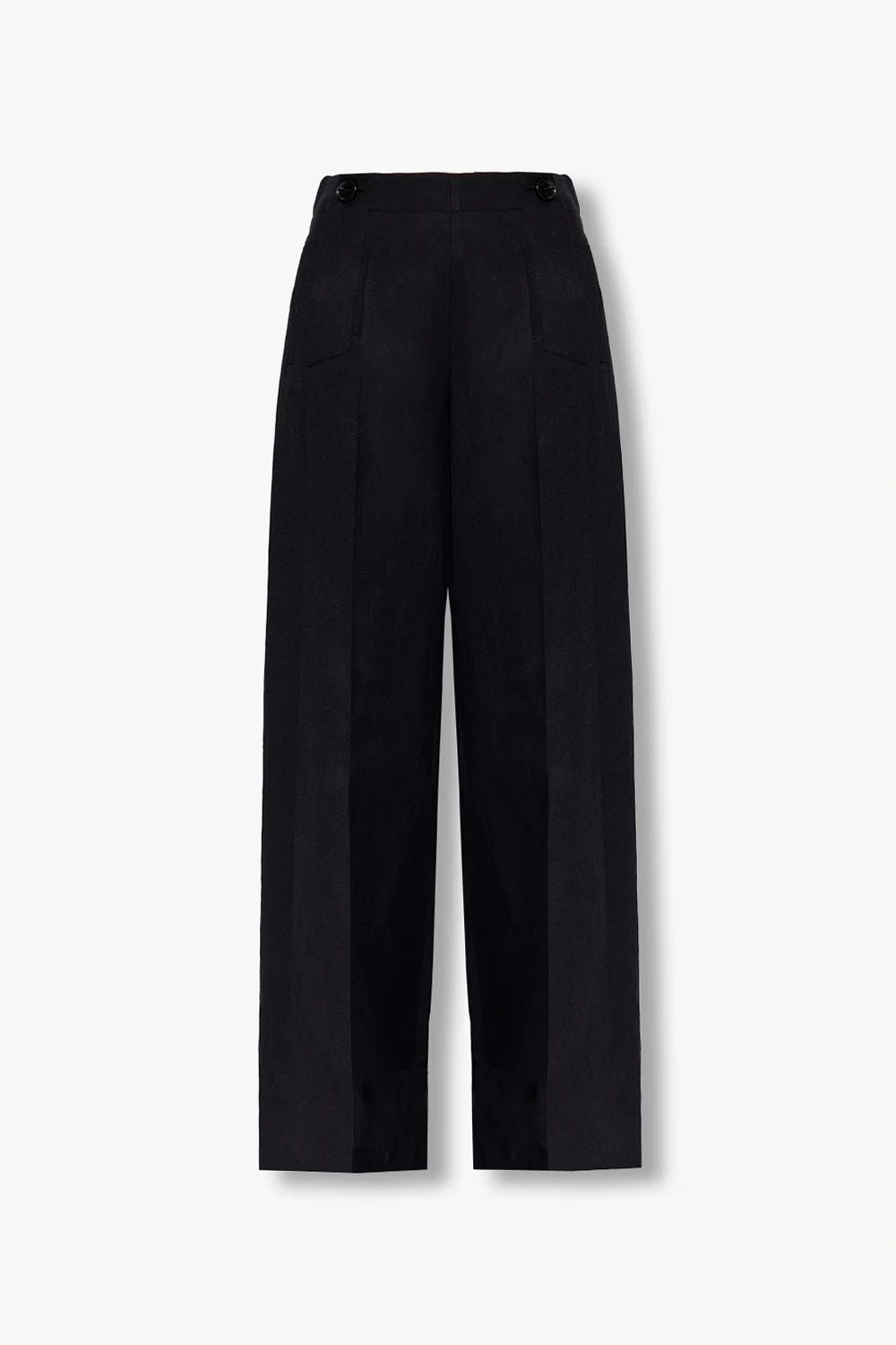 Pleat-front trousers