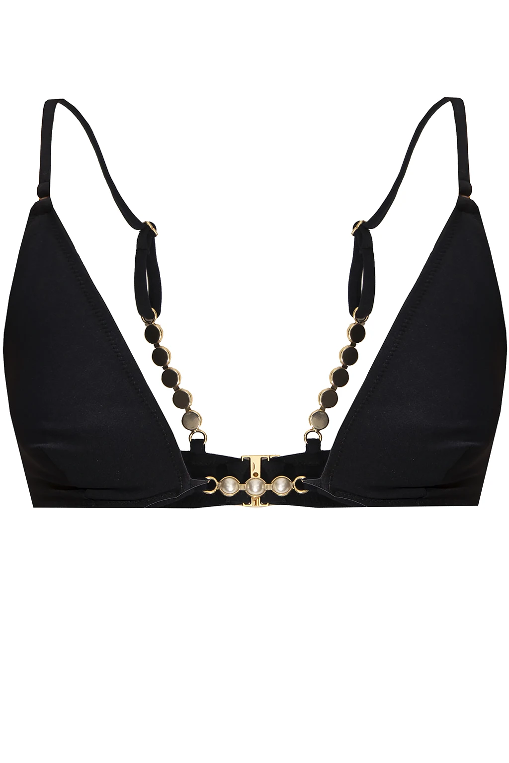 ‘Pearl Embellishment’ swimsuit top