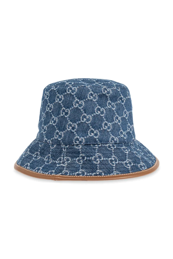 BLAU Jeanshut mit GG-Muster