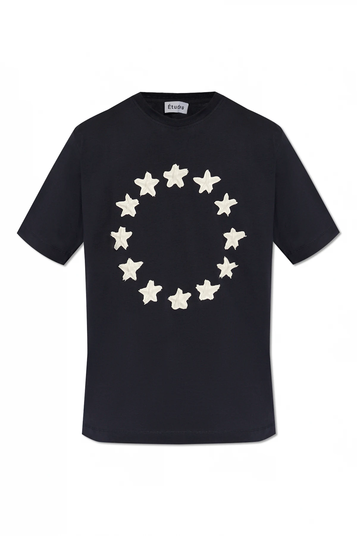 T-shirt with motif of stars