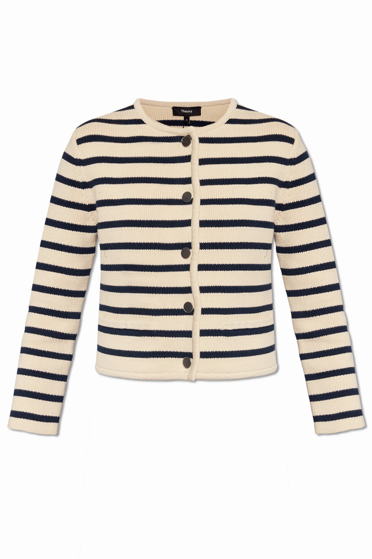 Striped Pattern Cardigan