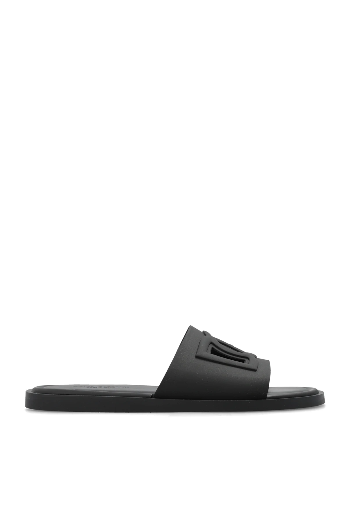 BLACK Rubber slides