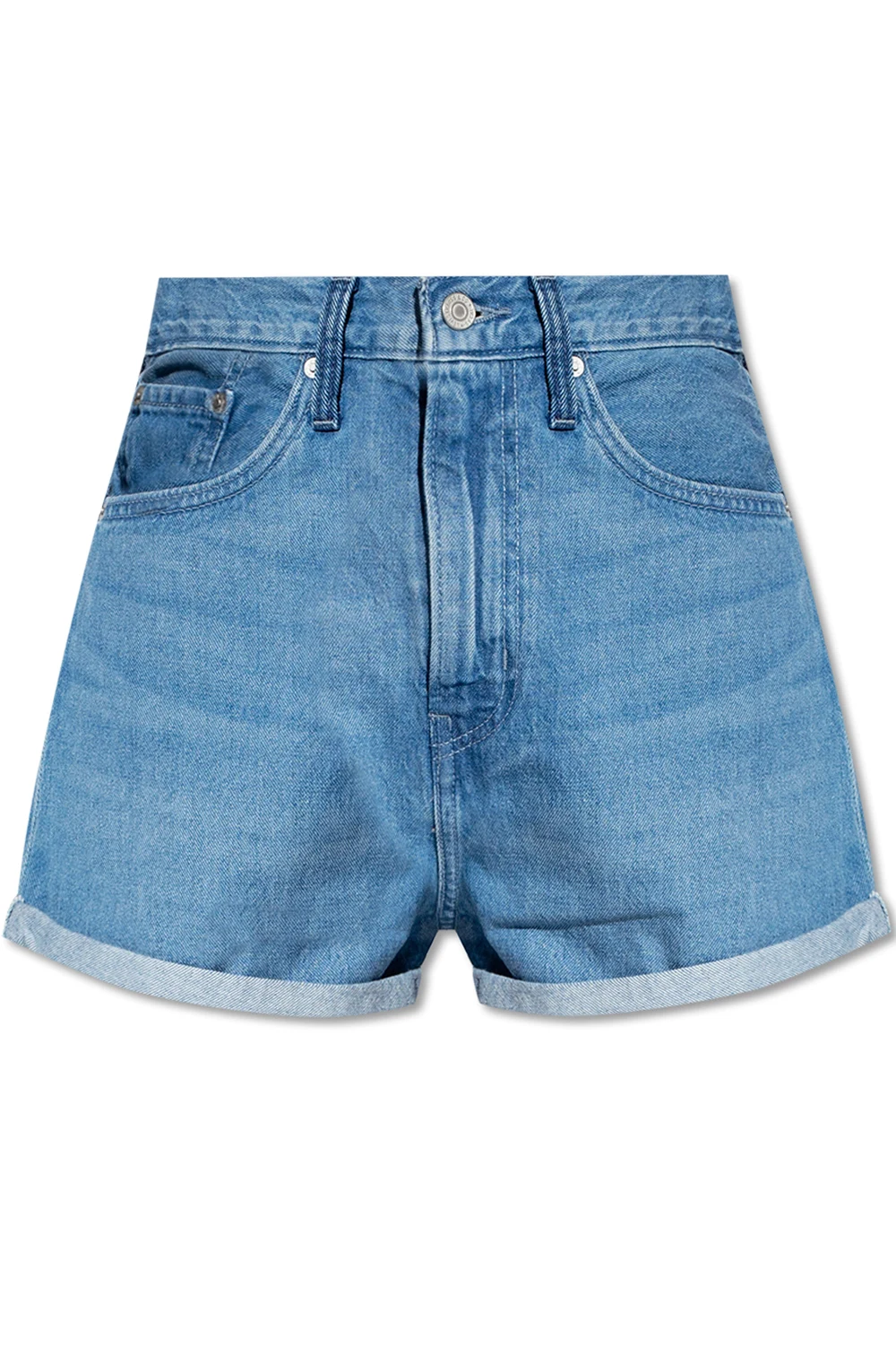 The ‘WellThread™’ collection denim shorts
