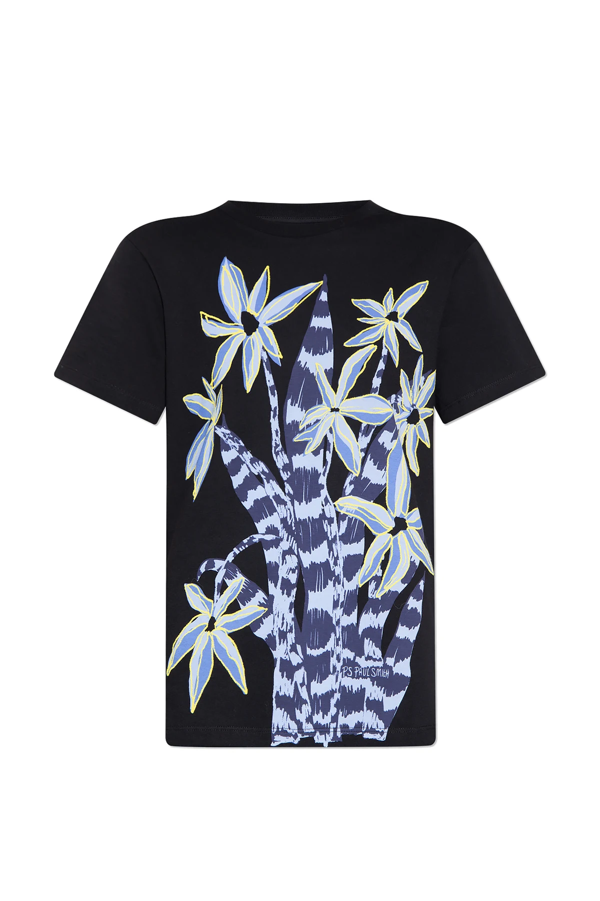 T-shirt z motywem kwiatowym