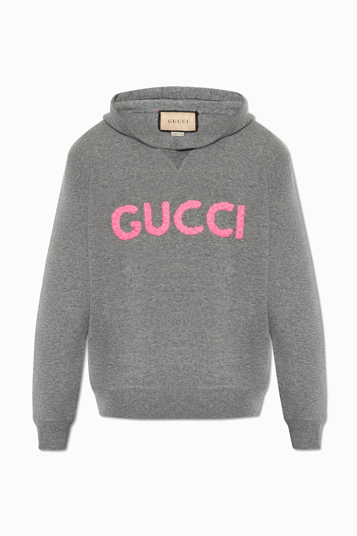 Wool hooded sweater