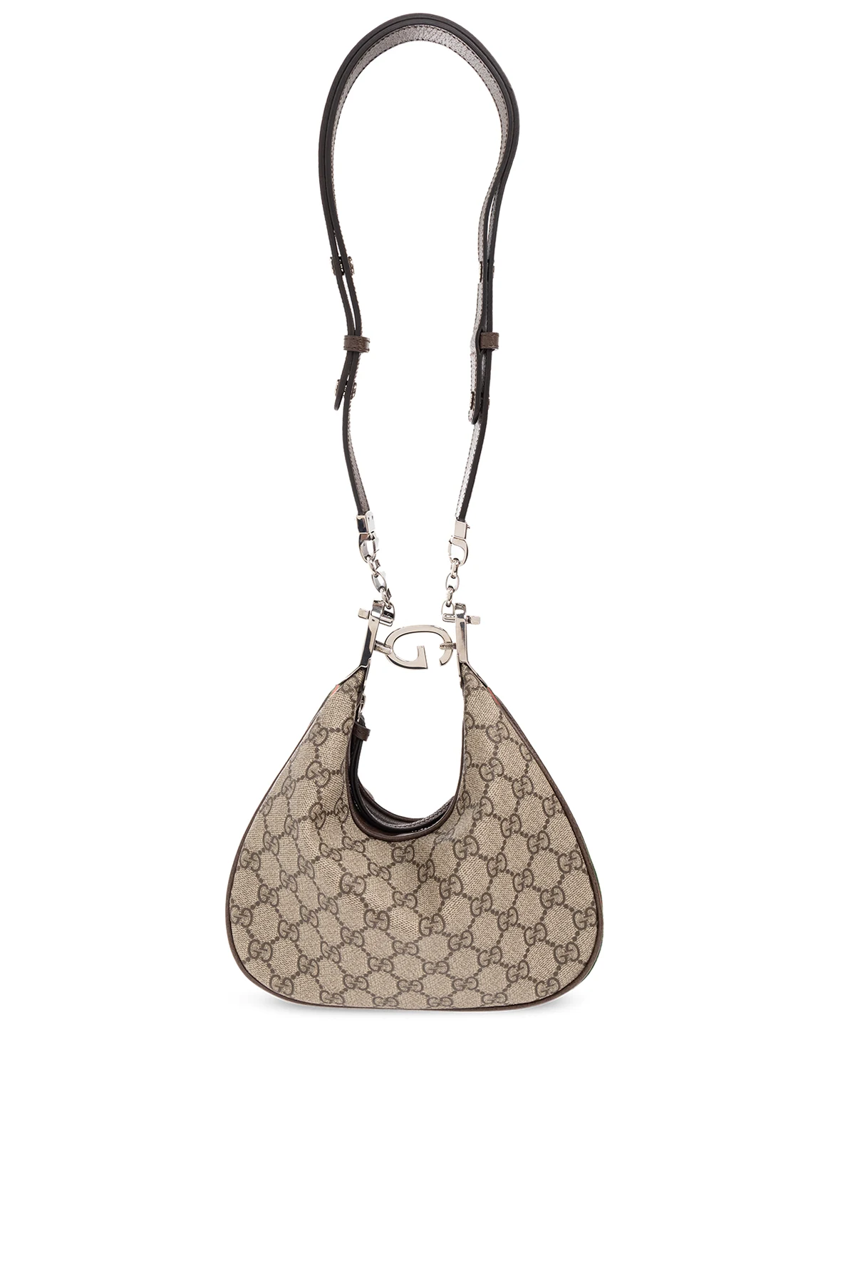 BEIGE ‘Attache Small’ shoulder bag