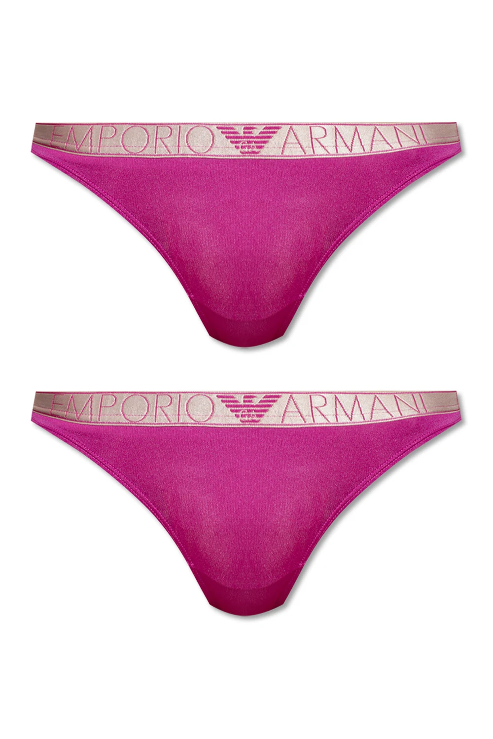 Branded thongs 2-pack