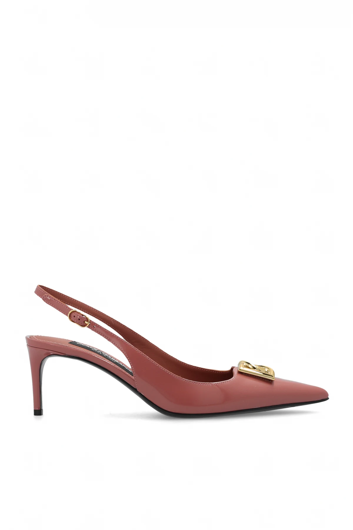 Leather pumps