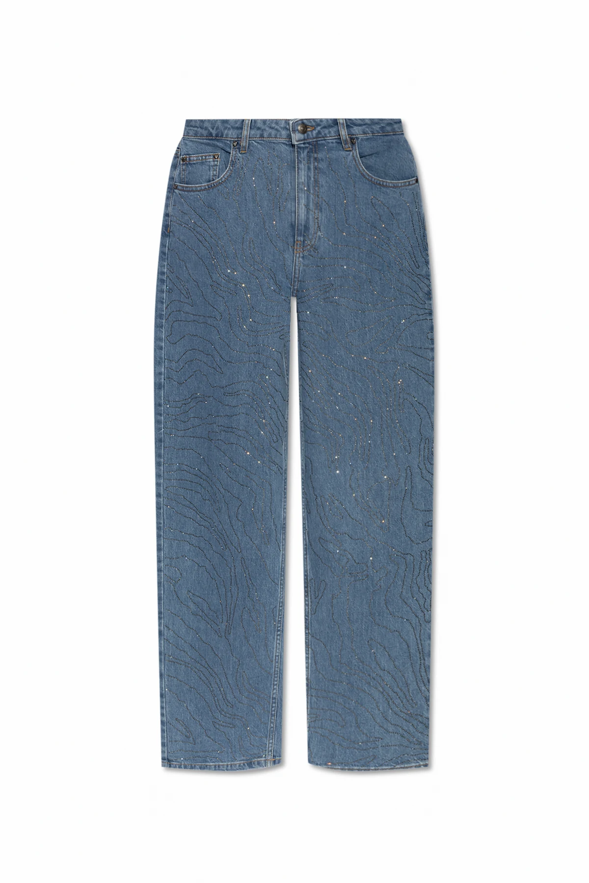 Jeans with applique