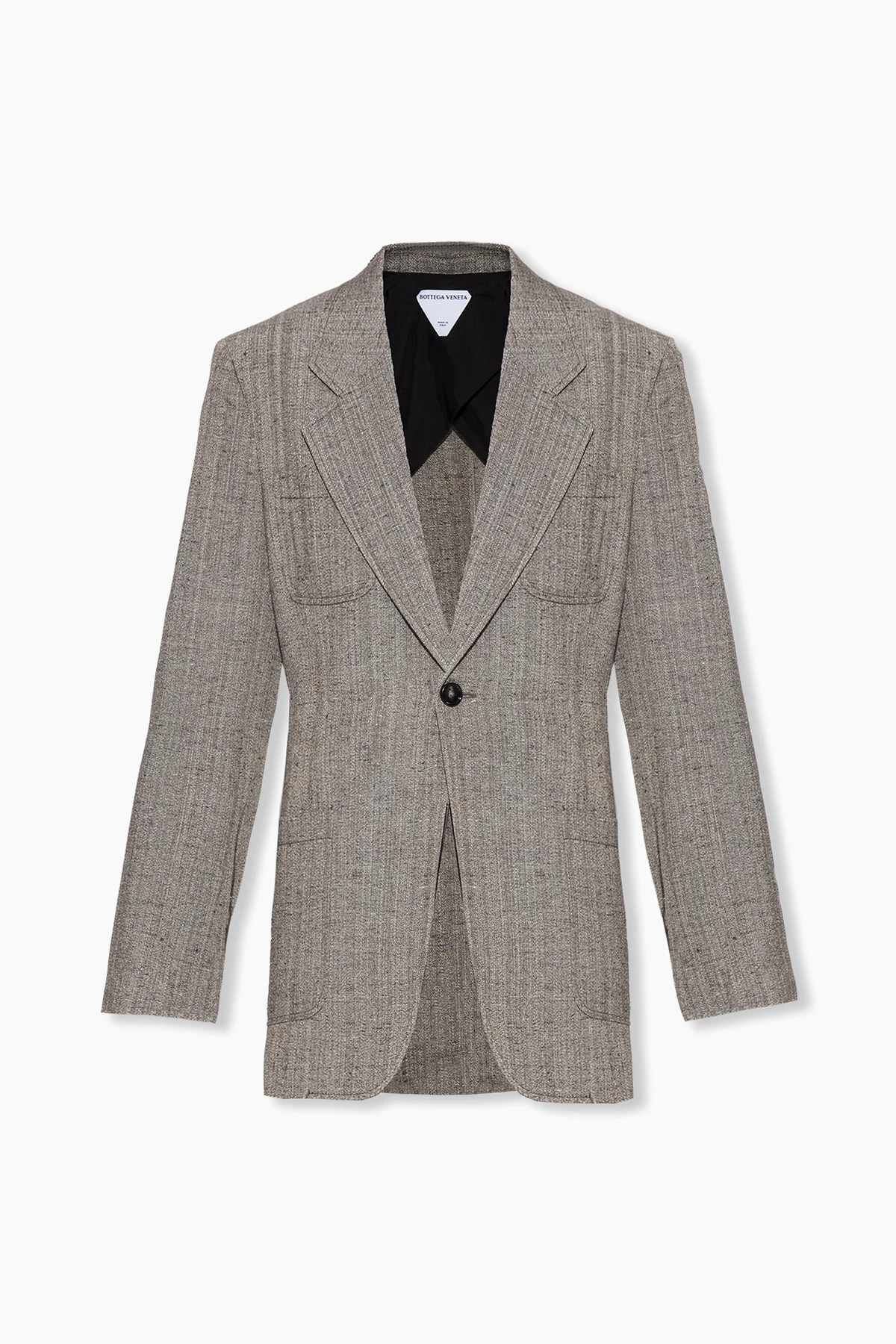 Blazer with notch lapels