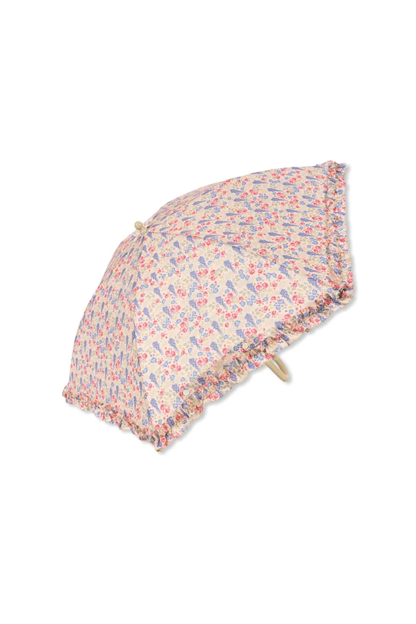 MULTICOLOUR Parasol with floral motif