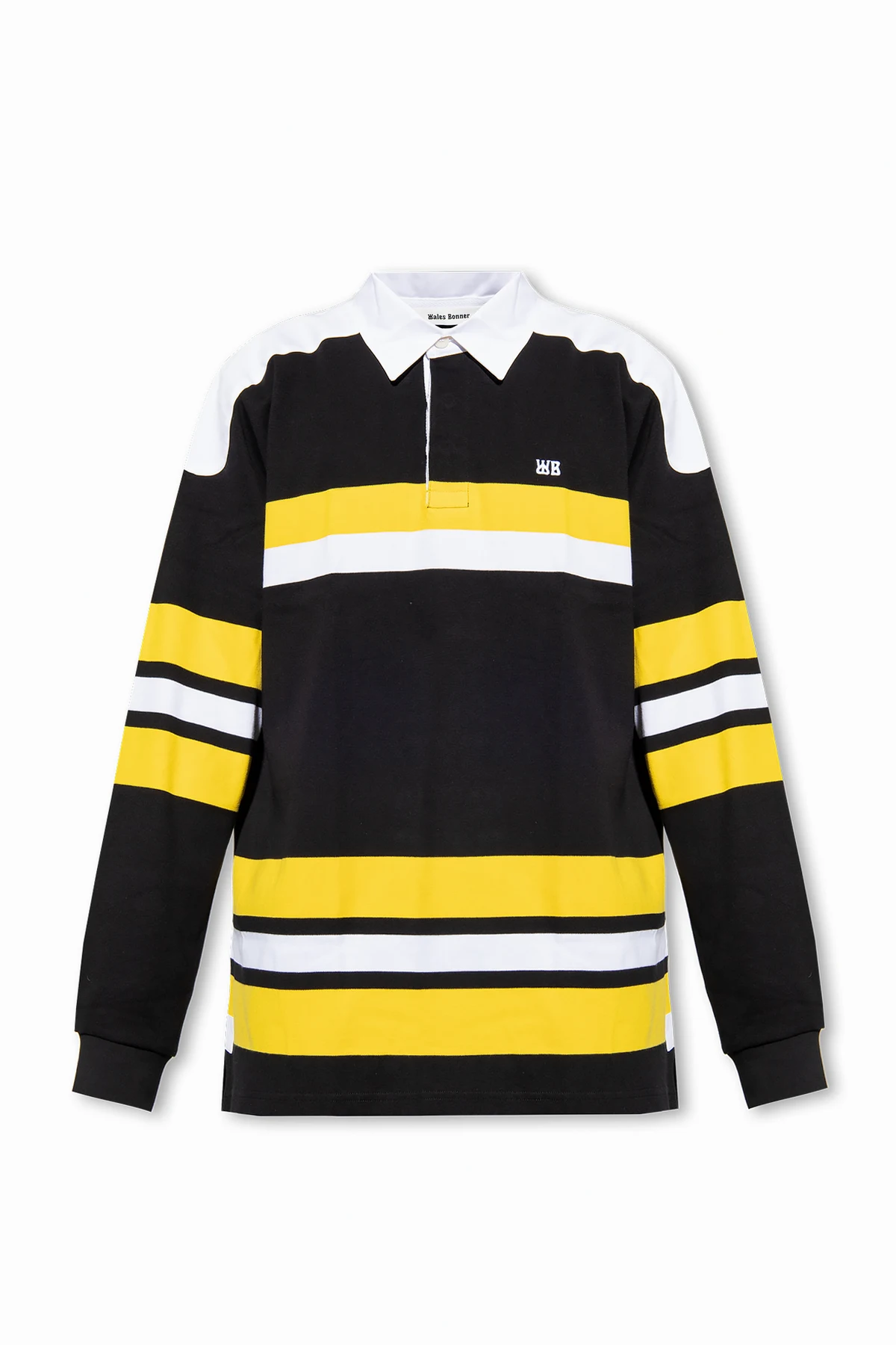 Polo shirt with long sleeves