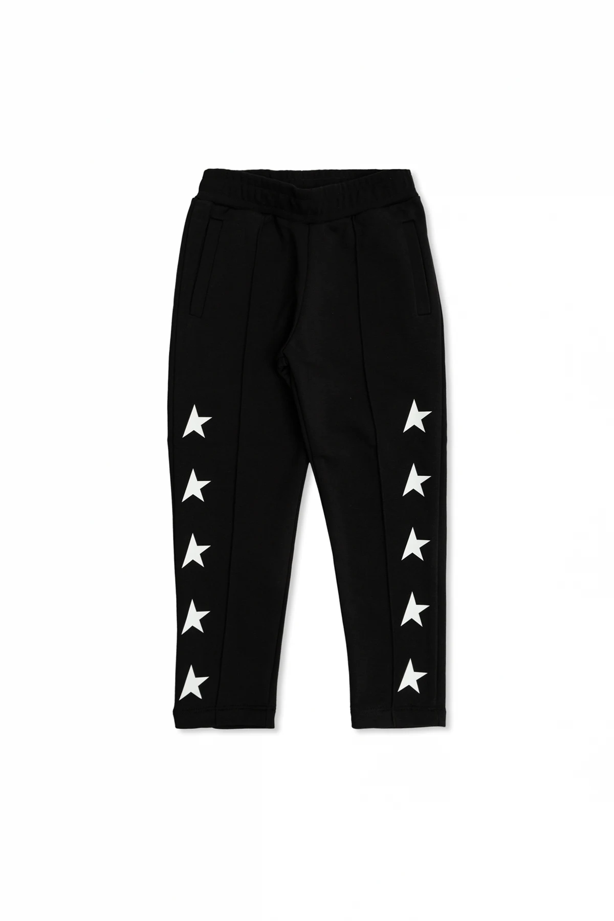 BLACK Sweatpants with logo