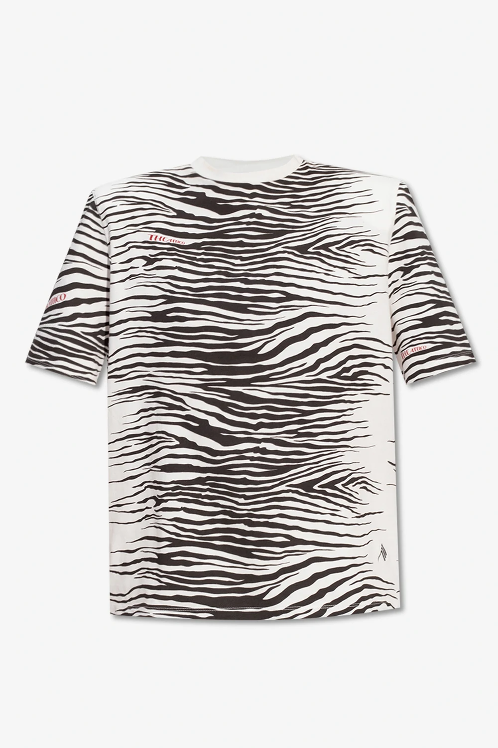 ‘Bella’ T-shirt with animal pattern