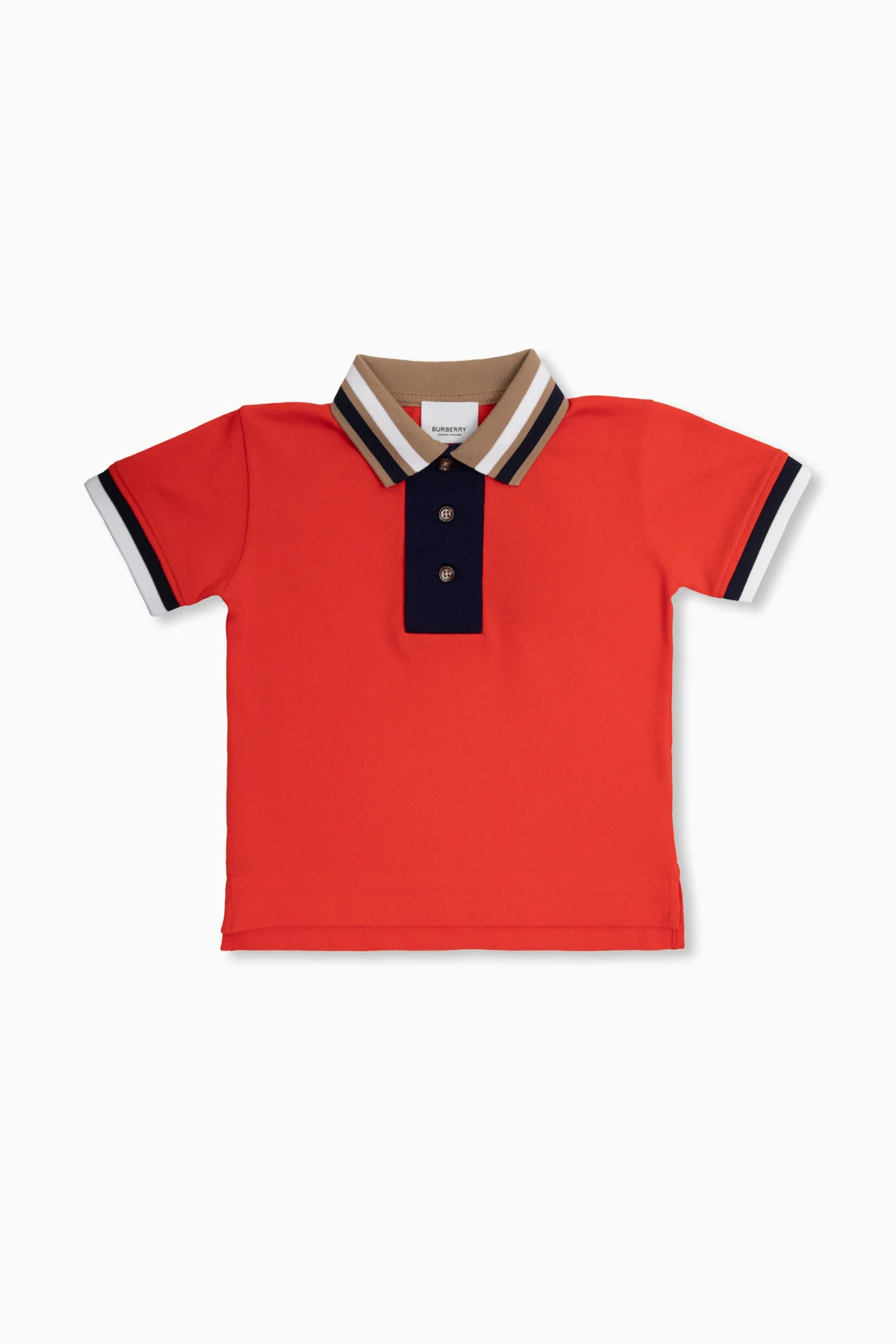 Printed polo shirt