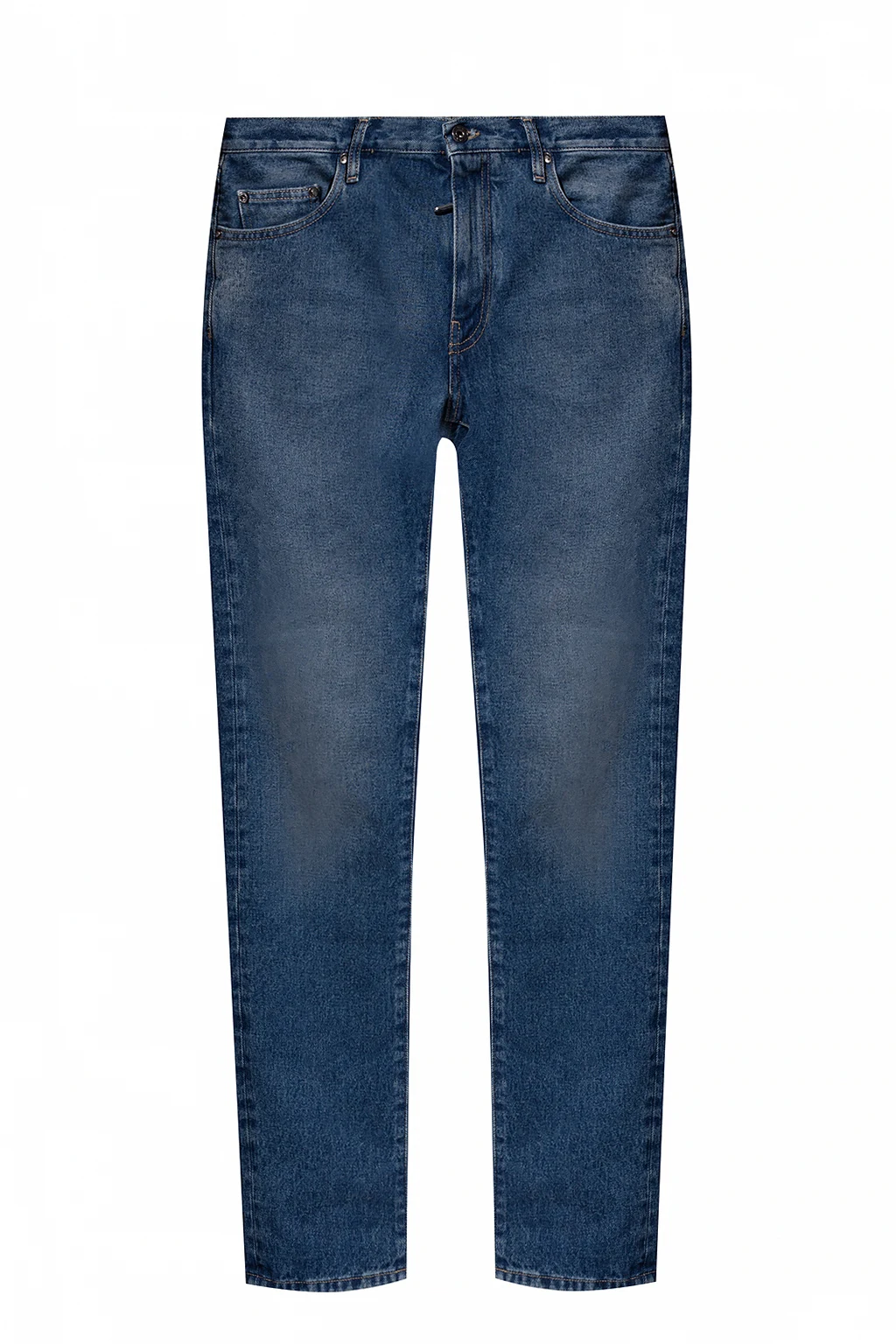 Logo-printed jeans