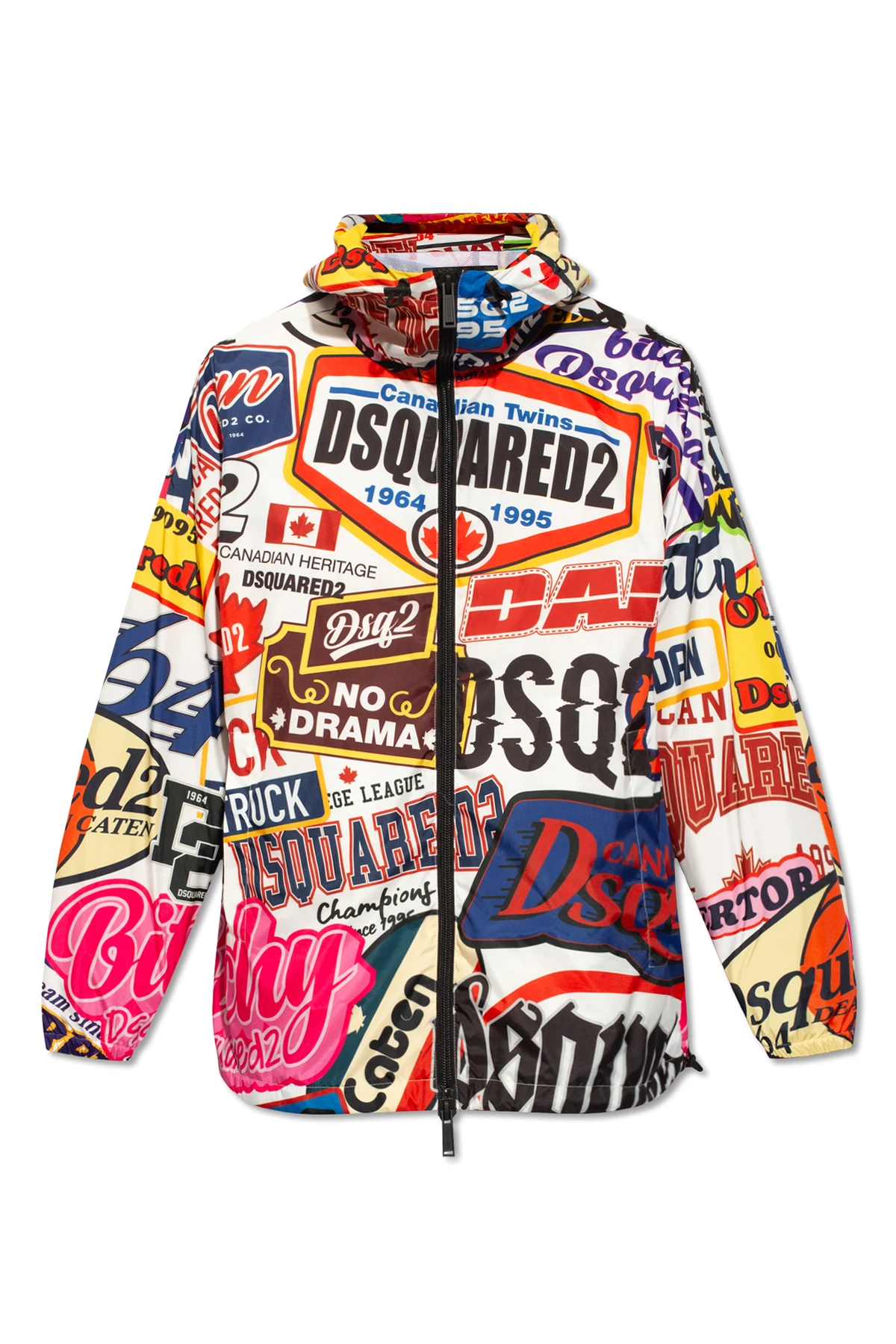 Patterned windbreaker