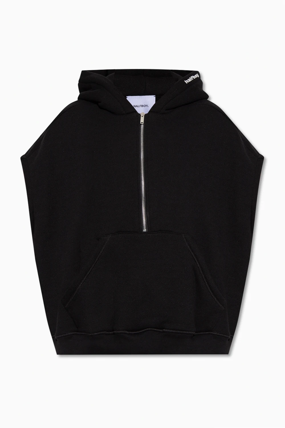 Sleeveless hoodie