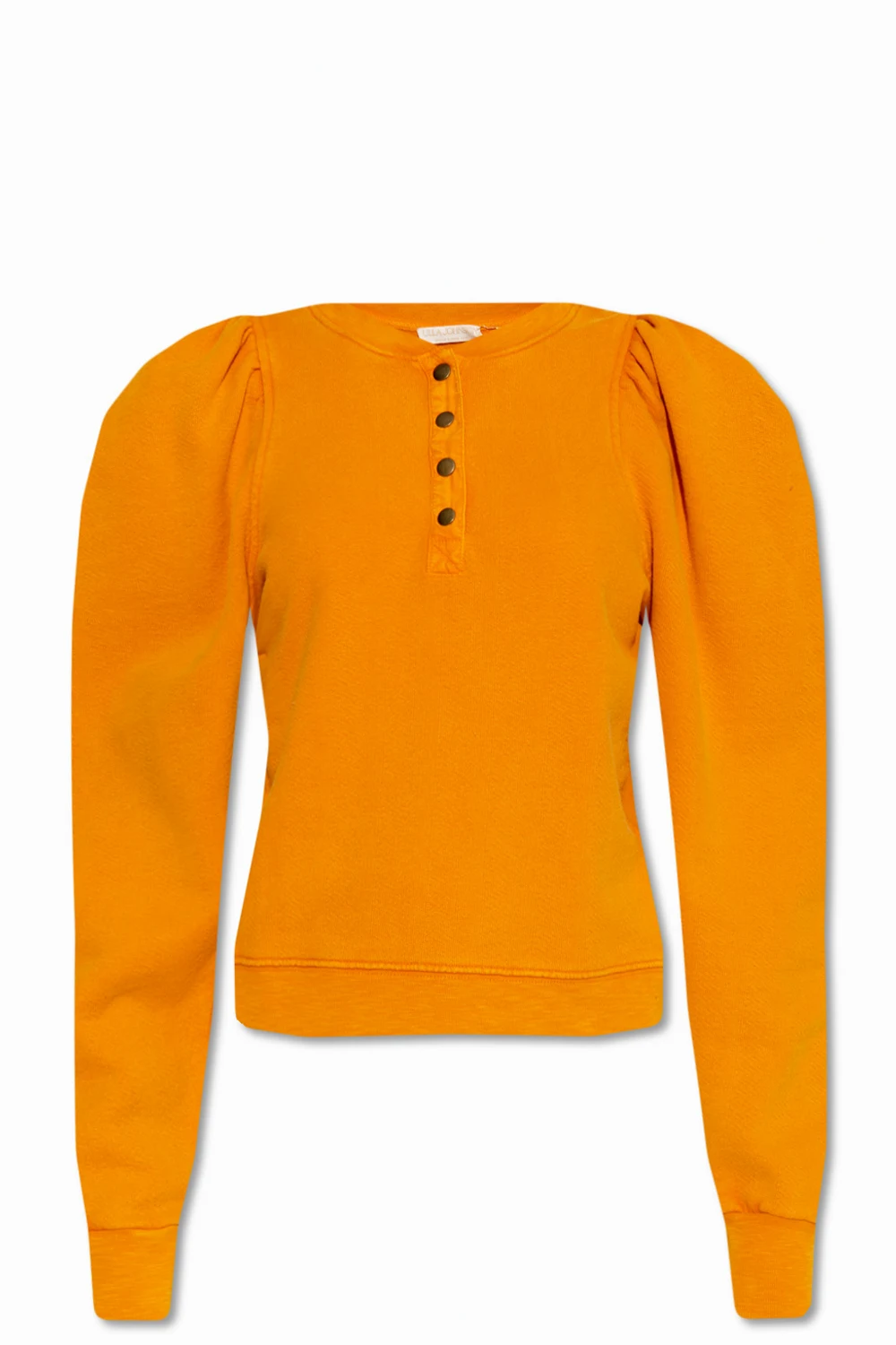 ‘Asher’ top with puff sleeves