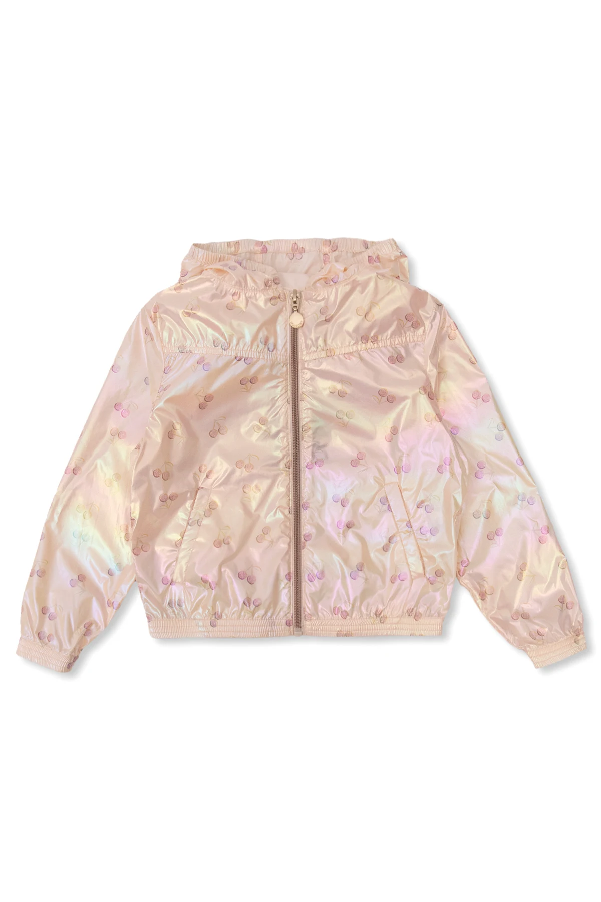 ‘Gytha’ glistening hooded jacket