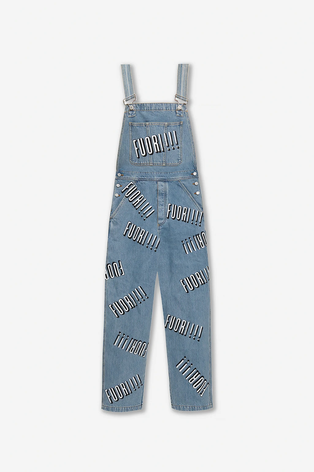 Denim dungarees