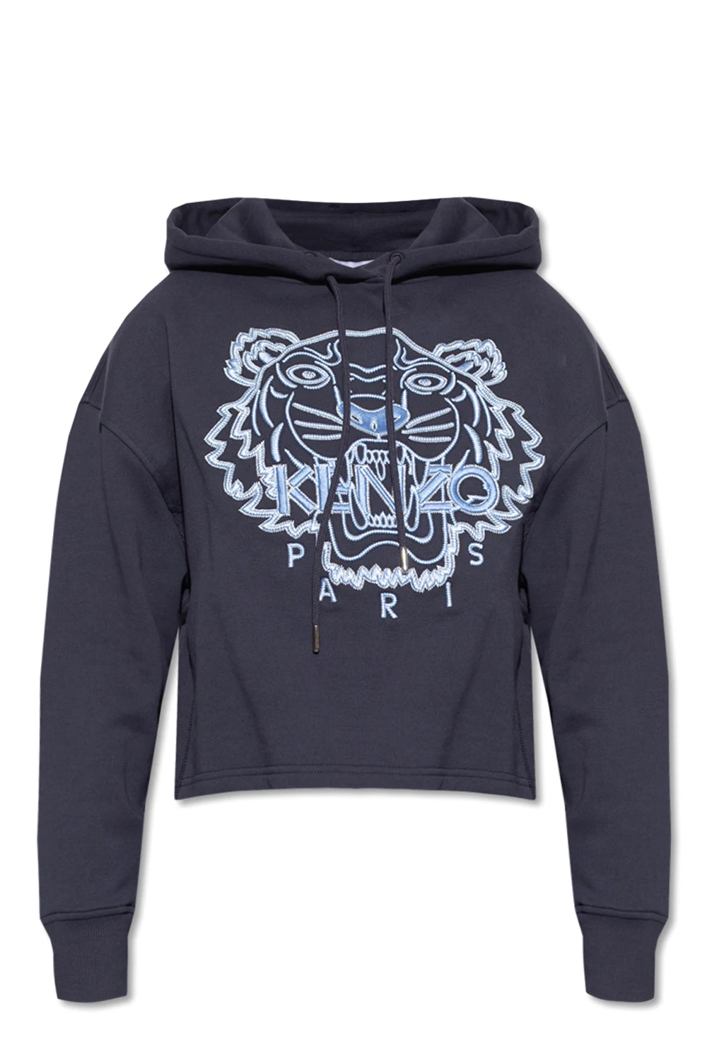 Hoodie with tiger motif