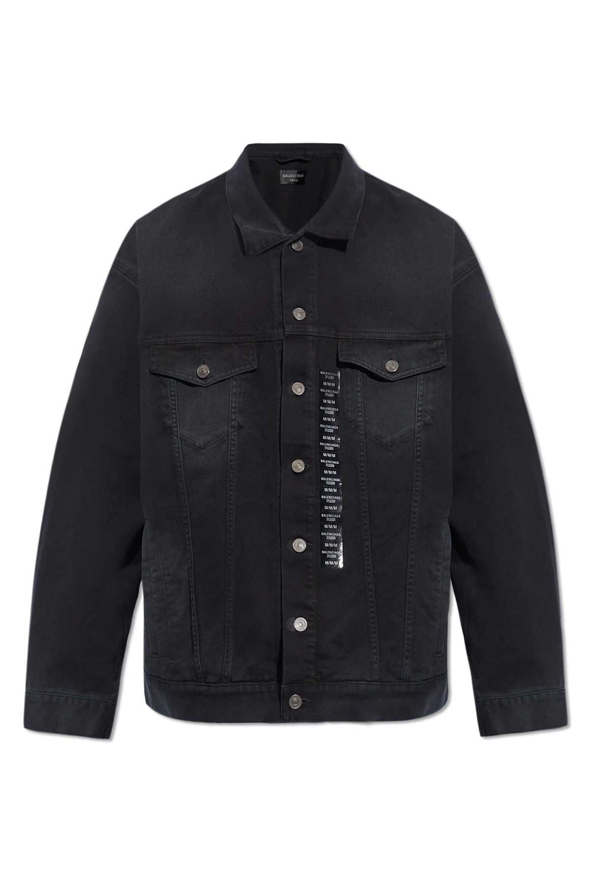 BLACK Oversize denim jacket