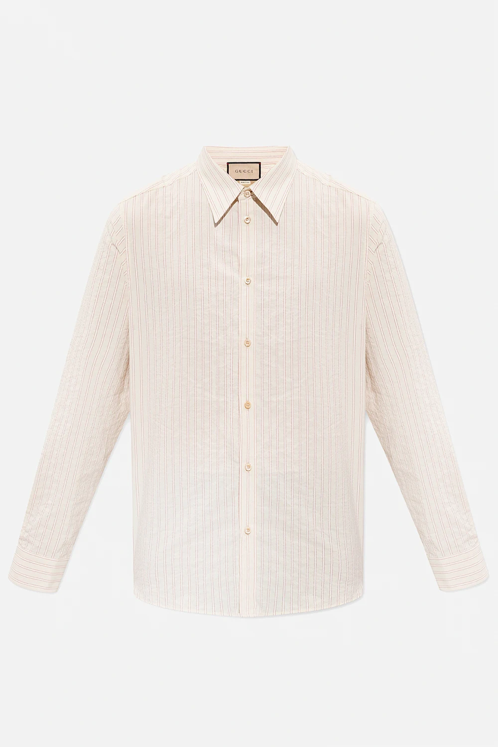 Striped cotton shirt