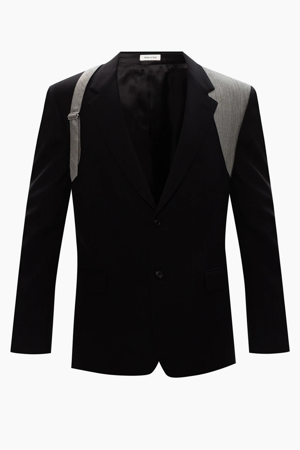 Blazer with notch lapels
