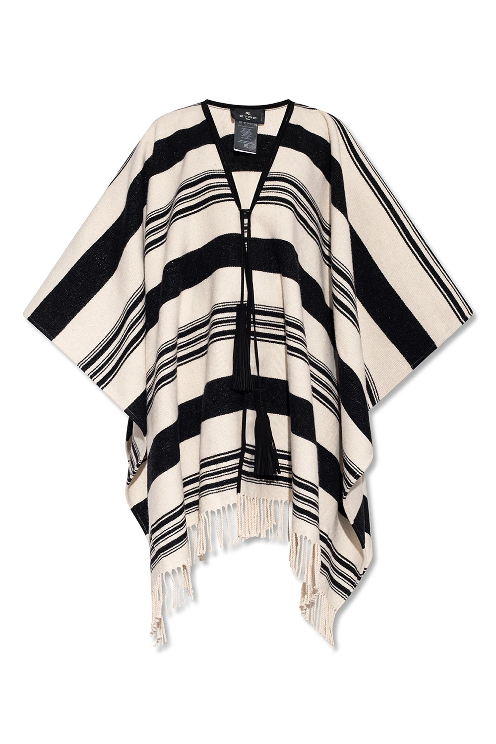 Fringed poncho