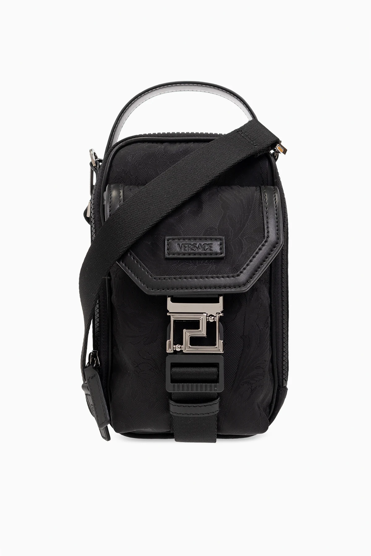 BLACK Shoulder bag with ‘Barocco’ motif