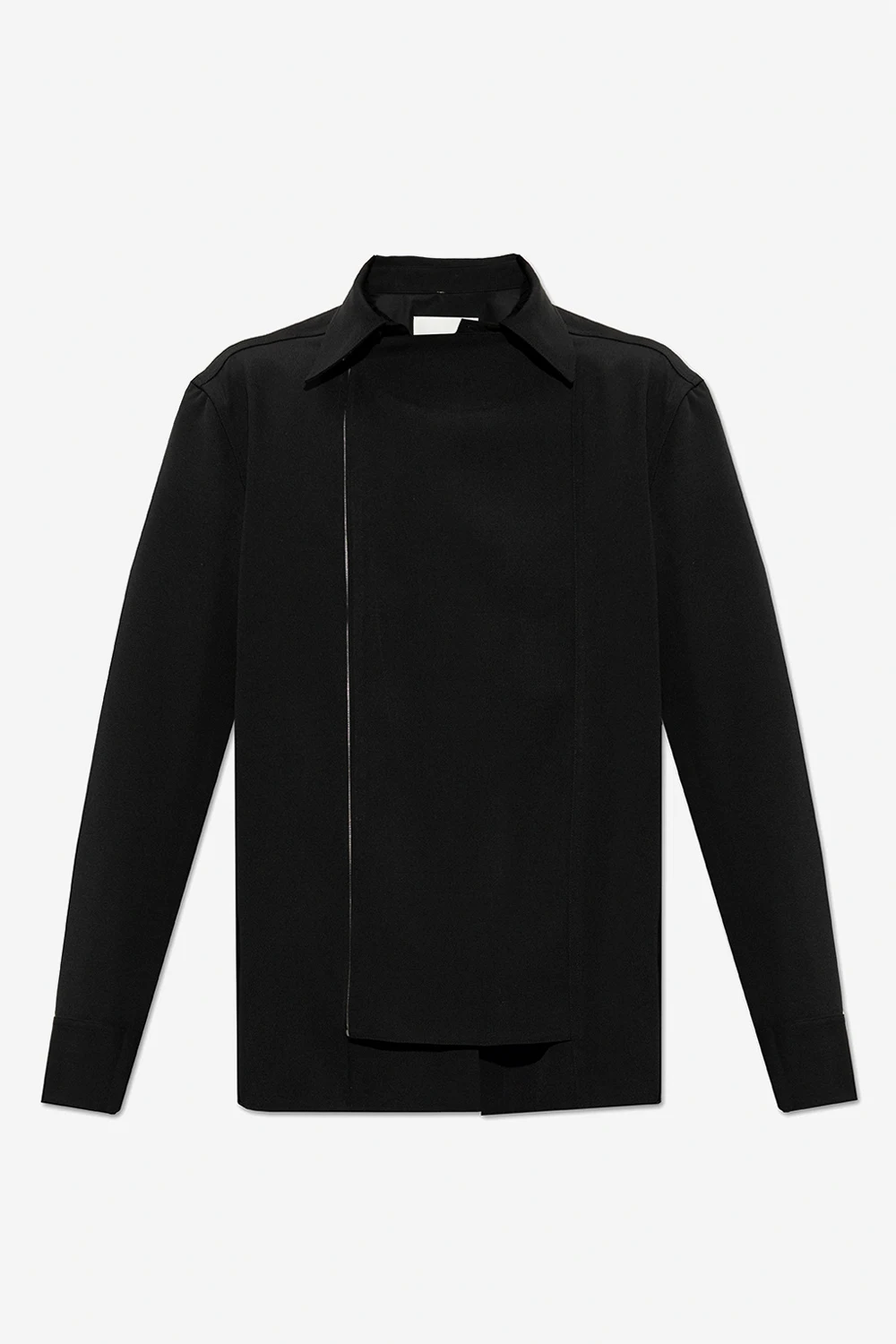 Koszula z asymetrycznym zapięciem