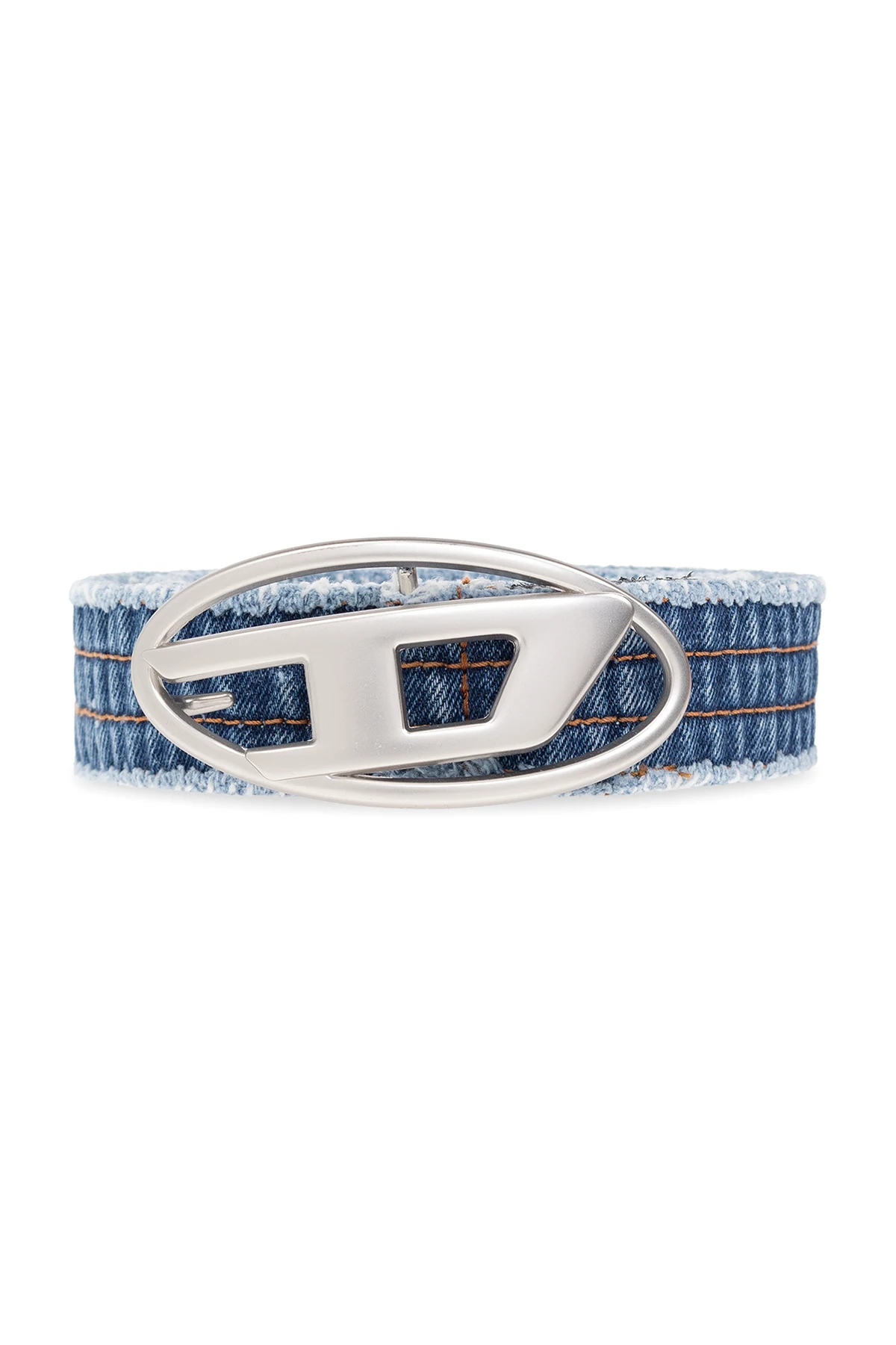 Jeansowy pasek ‘OVAL D LOGO B-1DR’
