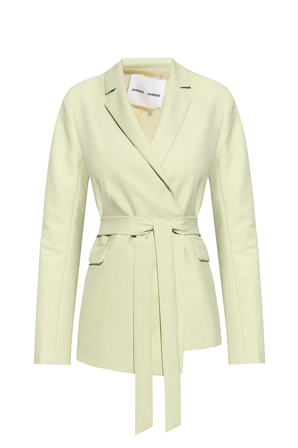 Blazer with notch lapels