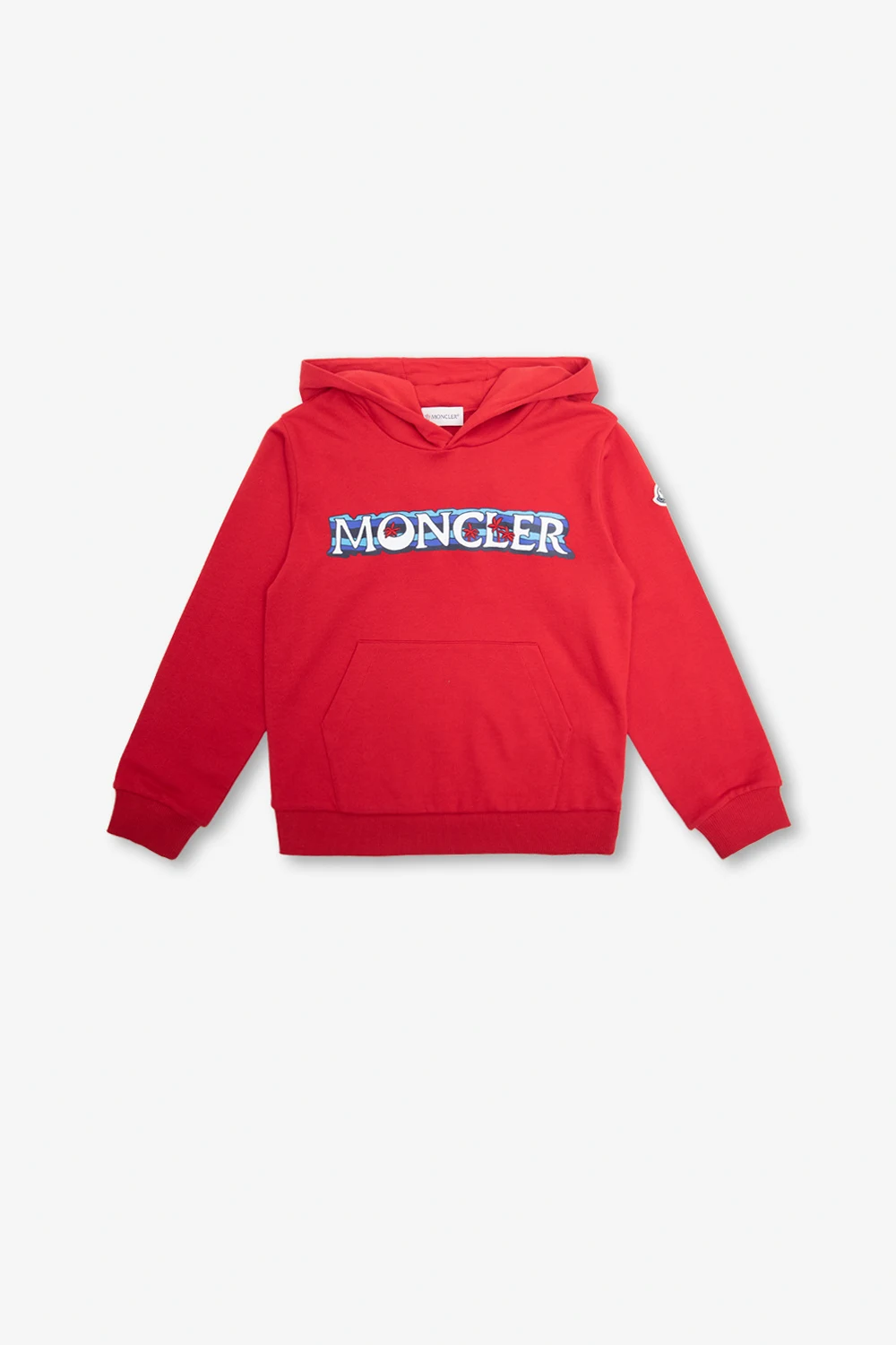 Hoodie with logo print