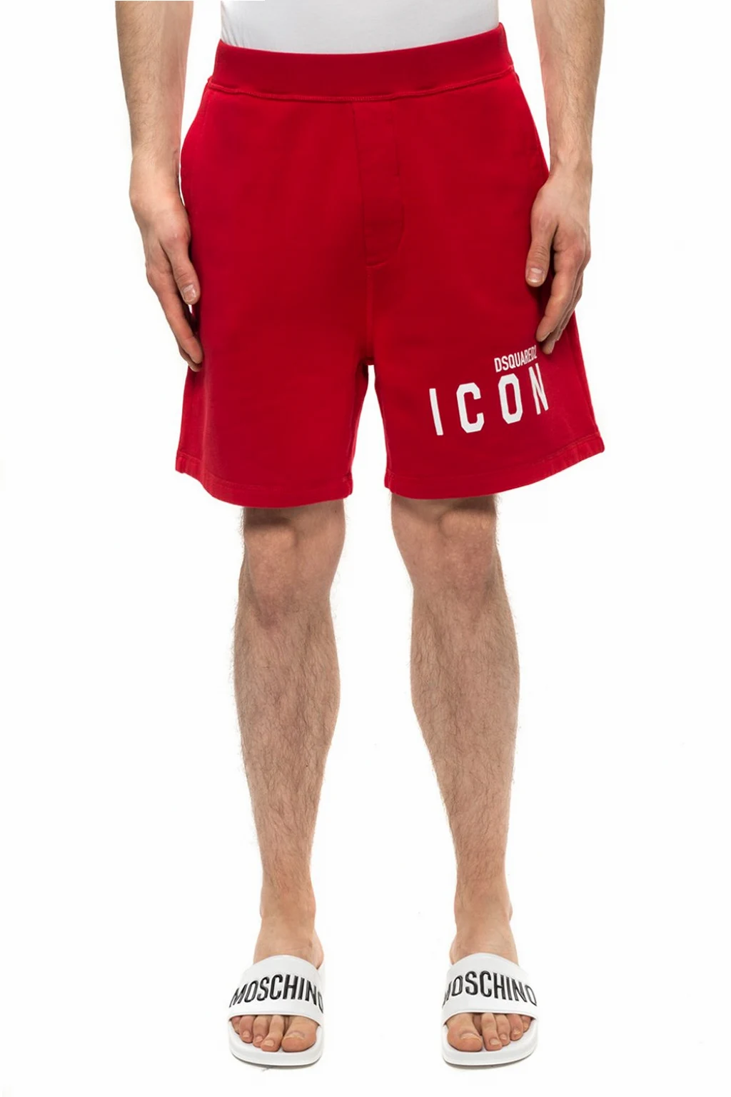 Logo-printed shorts