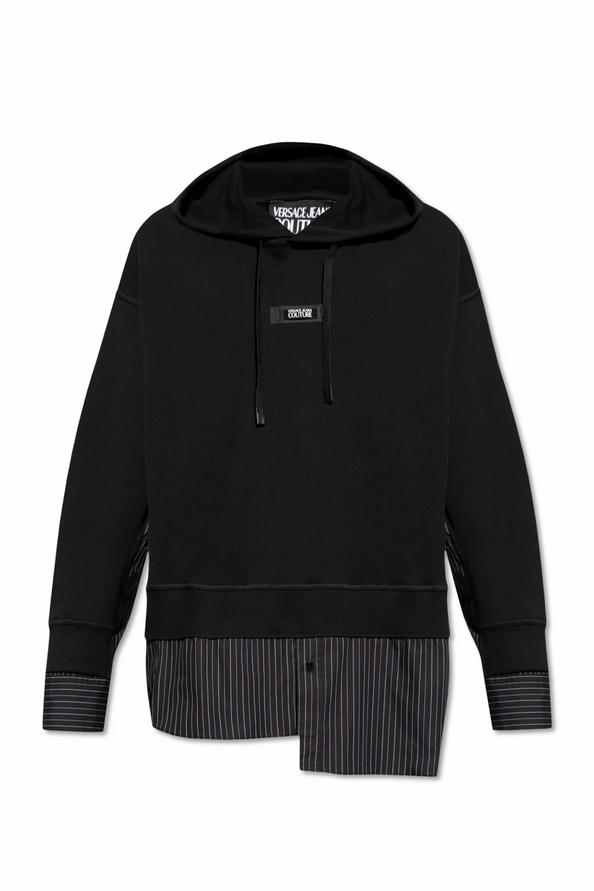 Panelled hoodie