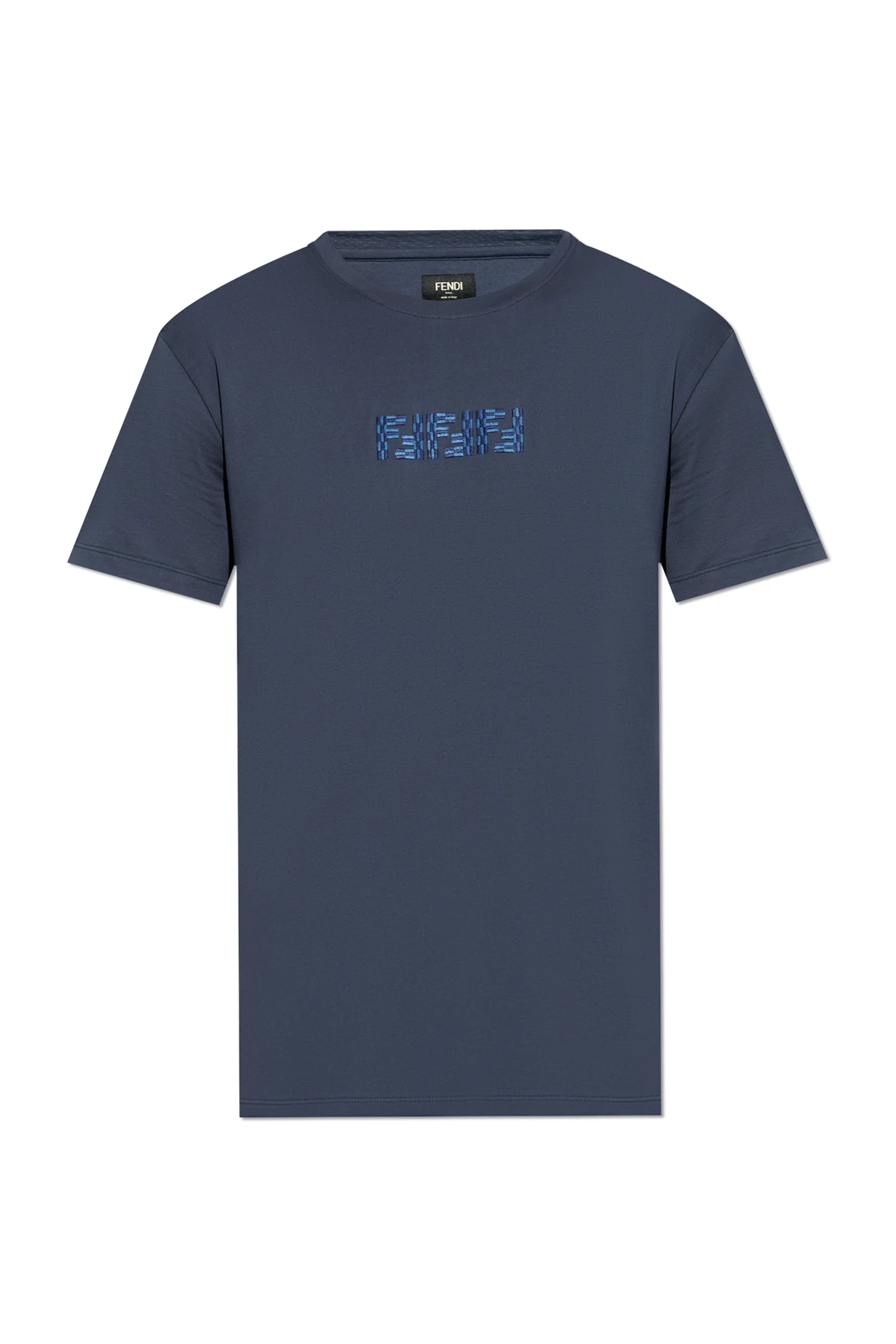 T-Shirt mit gesticktem Logo