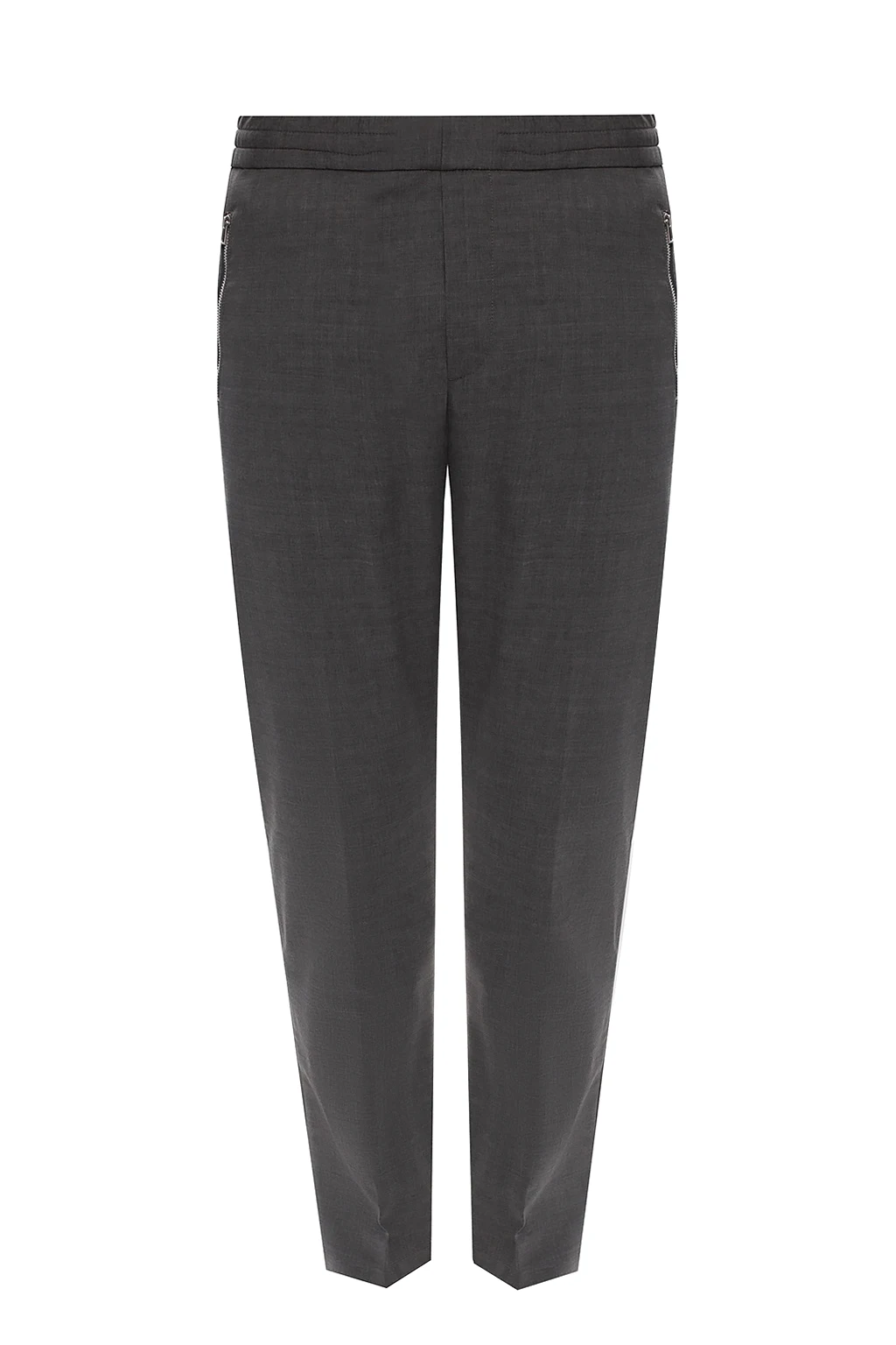 Pleat-front trousers