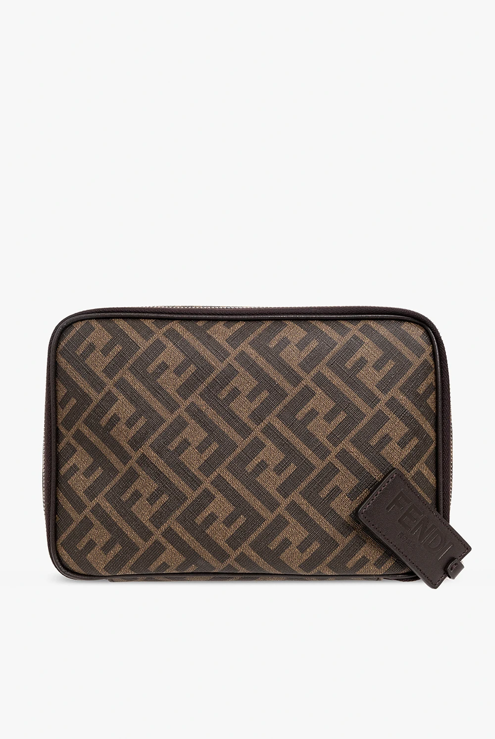 Wash bag with monogram