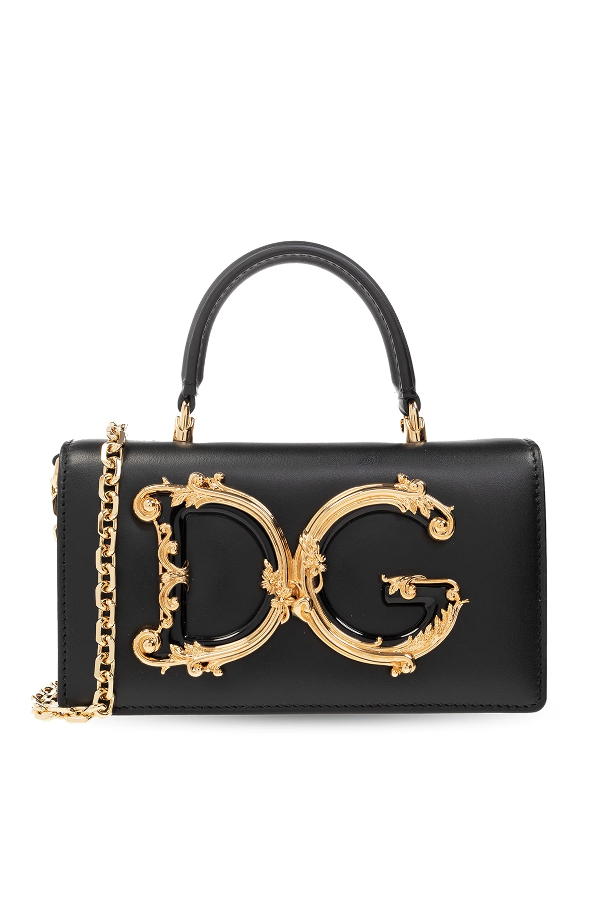 Shoulder bag with animal motif