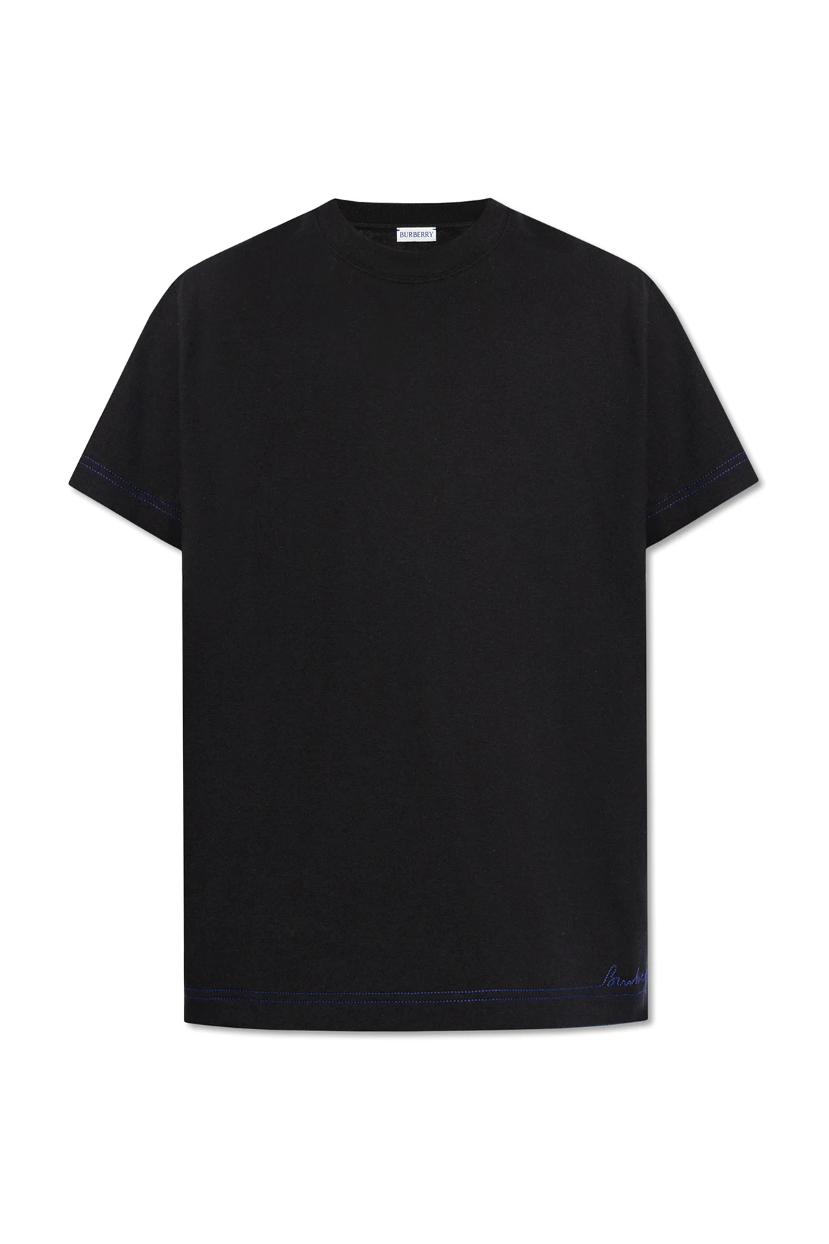 T-shirt z naszywką