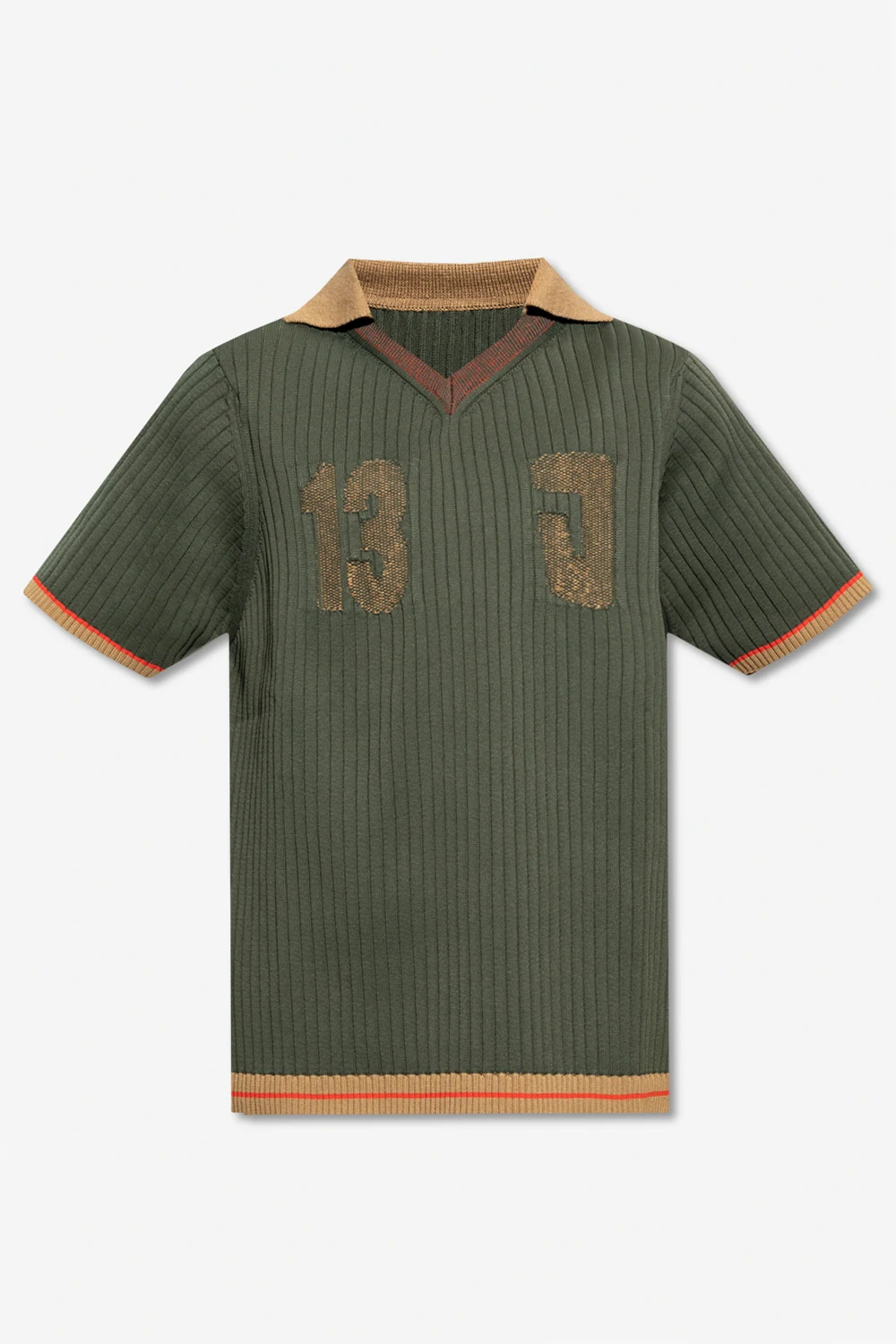 Prążkowane polo ‘Treze’