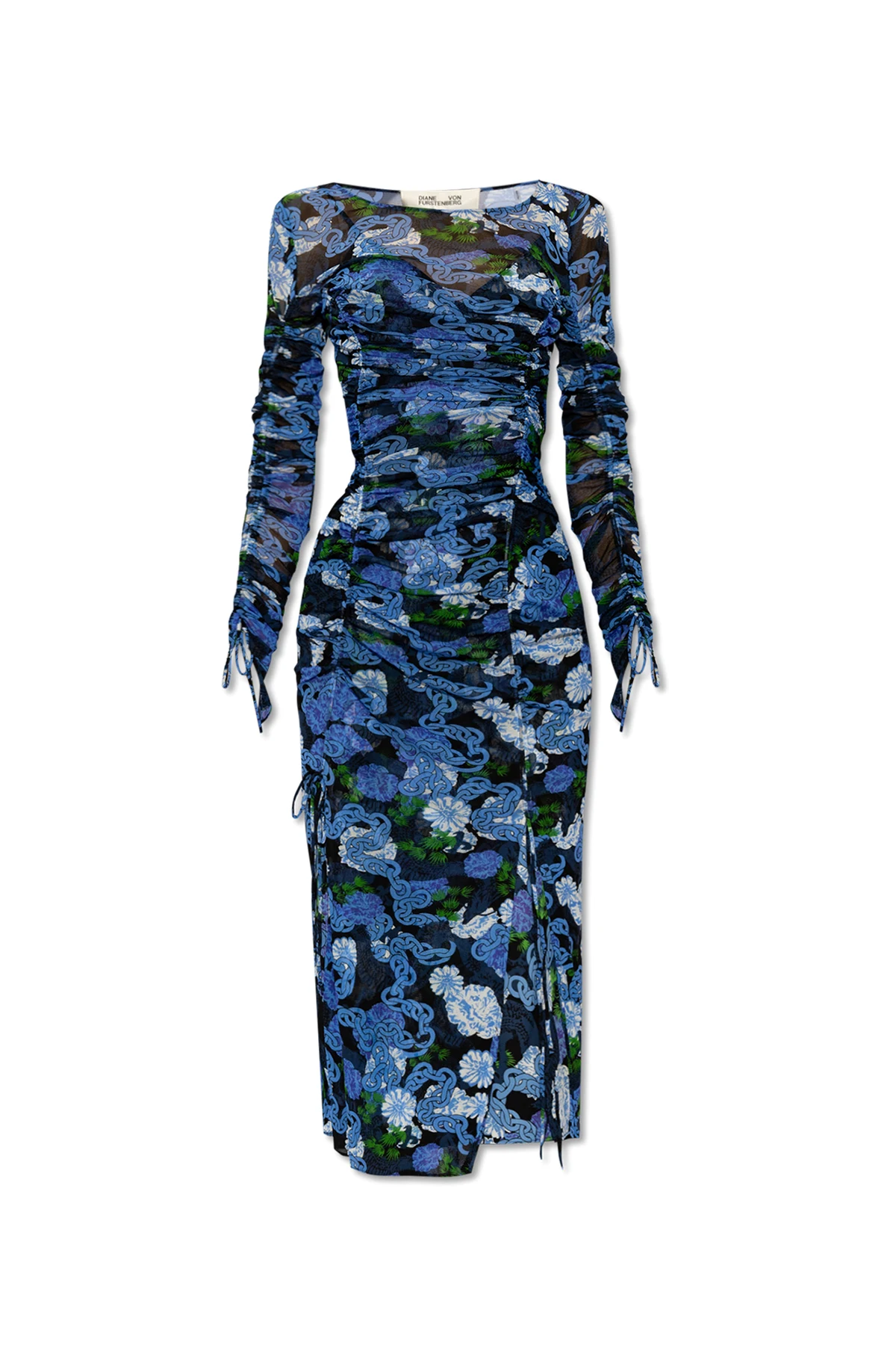 ‘Corinne’ patterned dress