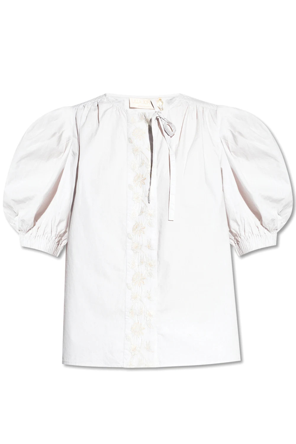 ‘Coletta’ top with puff sleeves